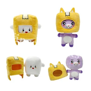 Lankybox Boxy Merch Foxy Rocky Plüsch Teddy Puppe Stofftiere Kindergeschenke - Bild 1 von 16