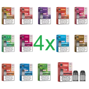 4 x 2er Pack Innocigs Eco Pod je 2ml Prefilled Liquid 17mg Nikotin - Bild 1 von 10