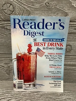 Reader’s Digest Large Print Version July August 2024 Magazine - Image 1 of 4