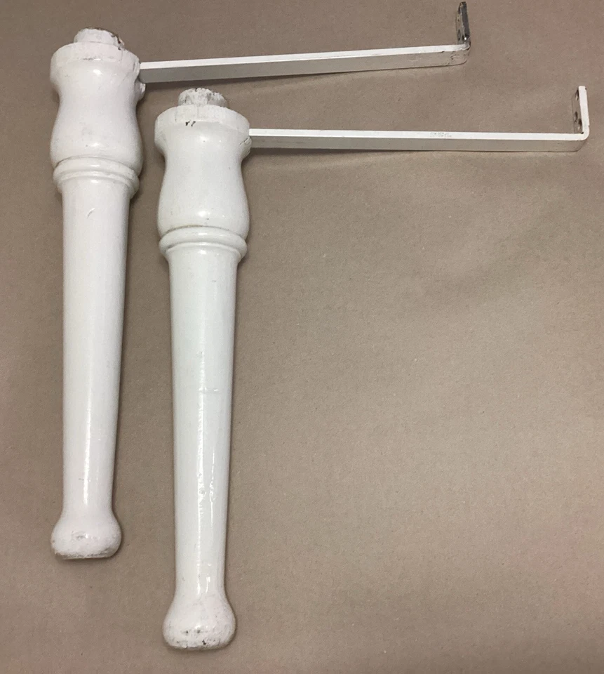 Patas de madera antiguas para fregadero consola de baño vintage JL Mott plomería Foto 1 de 4