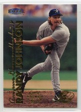 1999 Fleer Tradition Millennium Baseball - #36 - Randy Johnson - Houston Astros