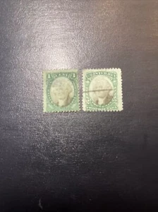 Us Scott #RB1b, RB2b…Scv $48…Used NG - Picture 1 of 2