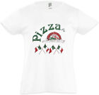 Pizza Symbol Kids Girls T-Shirt Pizzas Italy Fun Oven Maker