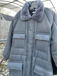 Vintage Walls Snowsuit Snowmobile or Ski Mens L Puffer Winter Coat Coveralls - Picture 1 of 8