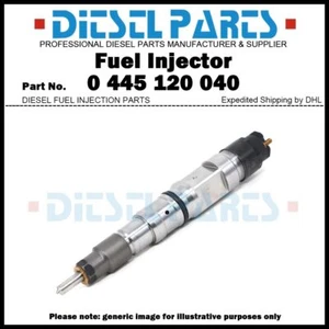 Inyector de combustible 0445120040 65.10401-7001C para DOOSAN DL350 DX300LC DX300LL DX350LC - Imagen 1 de 7