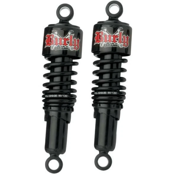 Burly Brand - B28-1201B - Slammer Shocks, Black