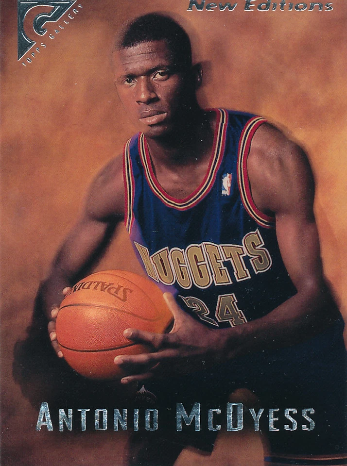 Antonio McDyess 1995-96 Topps Gallery #48 Nuggets RC Rookie card - Image 1 of 1
