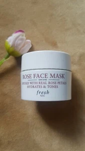 Fresh - Rose Face Mask- Hydration & Toning 15ml Travel Size - Picture 1 of 2