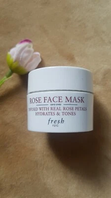 Fresh - Rose Face Mask- Hydration & Toning 15ml Travel Size - Image 1 of 2