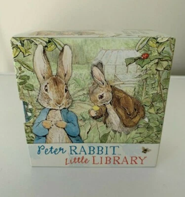 PETER RABBIT Little Library set 6 baby board books Peter Rabbit Jemima Puddle - Image 1 of 4