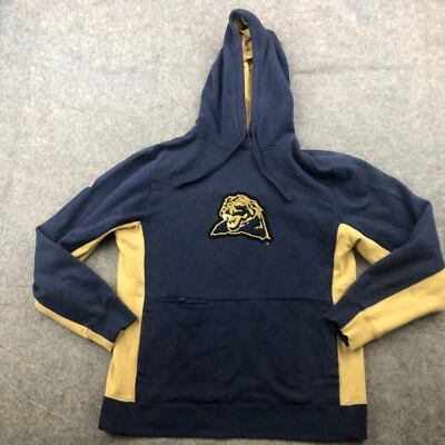 Винтажная мужская толстовка с капюшоном Pitt Panthers средний размер вышитая толстовка Pittsburg Y2K - Изображение 1 из 4