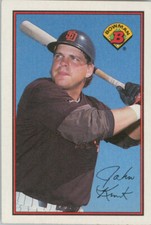 1989 Bowman #460 John Kruk San Diego Padres Philadelphia Phillies