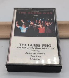 The Guess Who Cassette The Best of The Guess Who Live 1986 - Picture 1 of 5