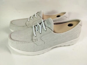 Skechers GOGA Max Damenschuhe natur Größe 9,5 gebraucht - Bild 1 von 13