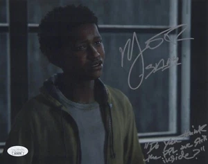 Nadji Jeter Signed 8x10 The Last of Us Sam Autograph Photo Videogame JSA COA - Picture 1 of 3
