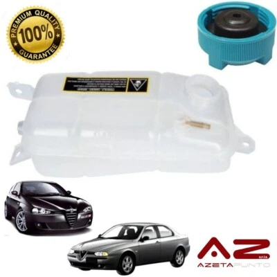 vaschetta acqua radiatore serbatoio liquido refrigerante per alfa romeo 147 156 - Immagine 1 di 4