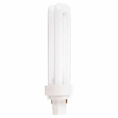 Satco Hygrade S8324 CFD18W/841 18W 2 pinos G24d-2 T4 CFL 4100k branco frio - Imagem 1 de 2