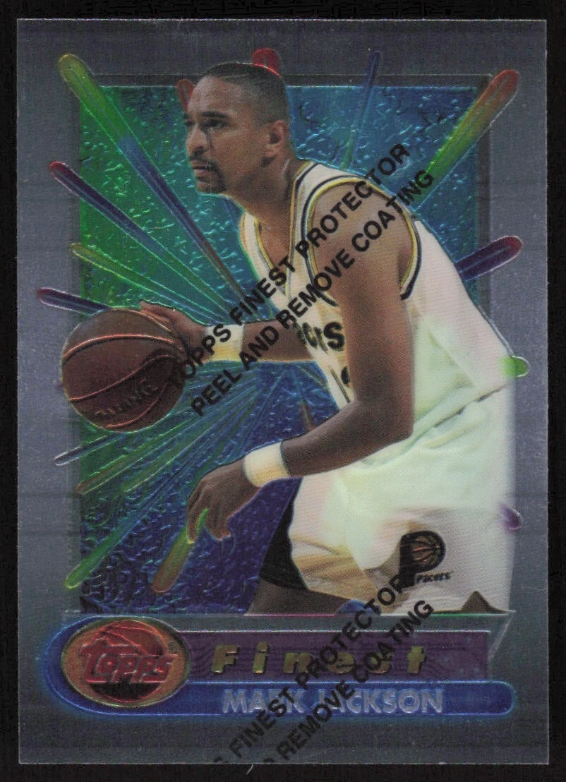 1994-95 MARK JACKSON TOPPS FINEST W/COATING #247 INDIANA PACERS