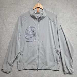 Giacca Peter Millar Uomo XL Flex Adapt Full Zip Golf Impermeabile Anticato - Foto 1 di 15