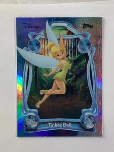2025 Topps Disney Wonder Winter Foil Variation #27 Tinker Bell Peter Pan - Imagen 1 de 2