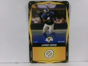 2025 UNO Elite CORE EDITION YELLOW #179 JARED VERSE - Picture 1 of 2
