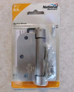 National Hardware Federscharnier 3,5" Edelstahl 5/8" Radius N351-007 V522 - Bild 1 von 2