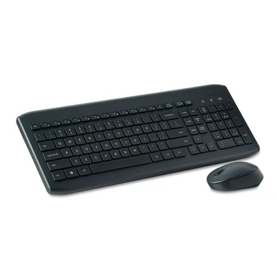 ONN Wireless Keyboard and Mouse Combo, 104 keys, optical, USB nano receiver - Image 1 of 4