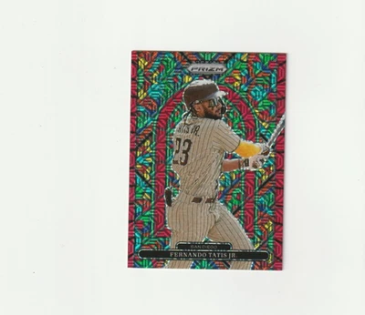 2022 Panini Prizm - Stained Glass Fernando Tatís Jr. #SG-1 Red Mojo Prizm /149 - Image 1 of 2
