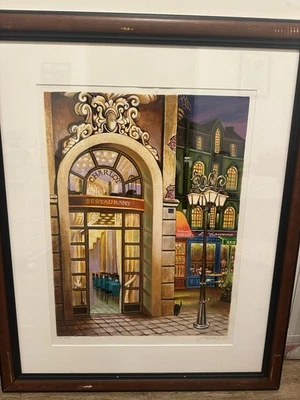 Charlot 2000 By Arkady Ostritsky- FRAMED - 35.5 X 29 - Original HC 23/50 RARE - Image 1 of 4