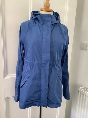 Impermeable ligero con capucha HUNTER, talla pequeña, azul Foto 1 de 4