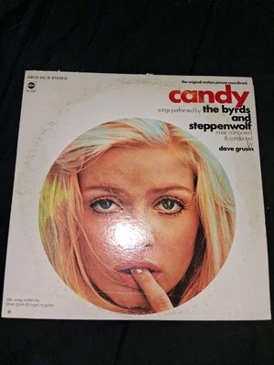 CANDY SOUNDTRACK - THE BYRDS & STEPPENWOLF LP 12" VINYL RECORD  - Image 1 of 3