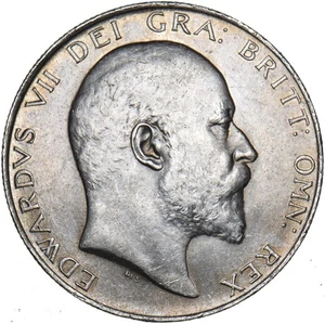 1910 Halfcrown - Edward VII British Silver Coin - Superb - Picture 1 of 2