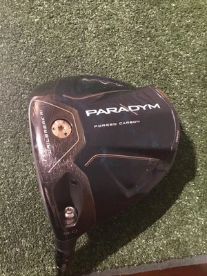 Callaway Left Handed Paradym 9* Driver Stiff UST Mamiya LINQ 6F4 Blue Graphite - Image 1 of 4