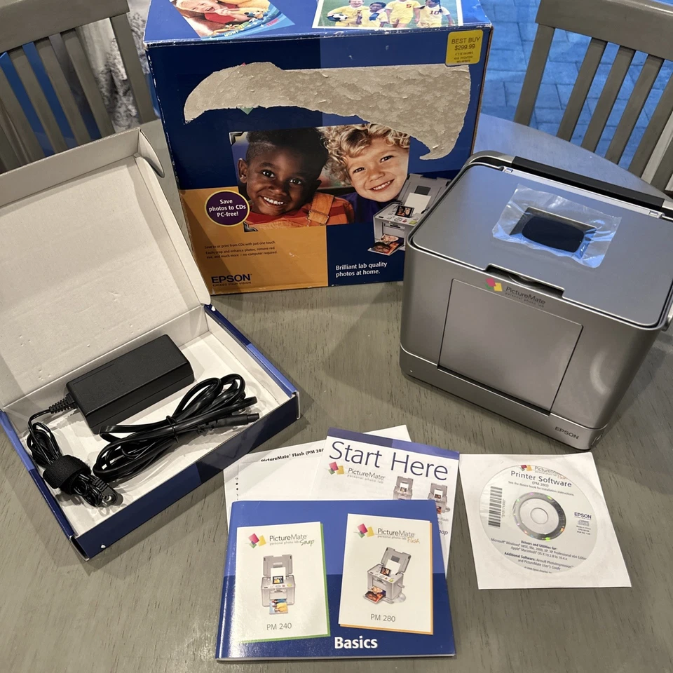 Impresora digital Epson Picturemate Personal Photo Lab FLASH PM 280 funciona muy bien Foto 1 de 4