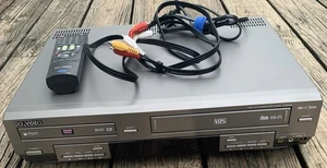 Go Video DVD/VHS Dual Deck Combo DVR4400 (With Remote) - Picture 1 of 6