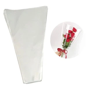 500 Stück transparente Blumenverpackungsbeutel, Blumenstraußhüllen - Bild 1 von 3