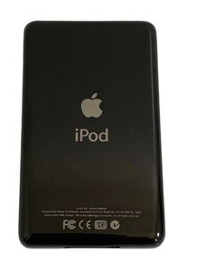 Schwarze Backplate Apple iPod Classic 6. 7. Gehäuse Rückseite Dünn Cover Rohling Rückseite - Bild 1 von 1