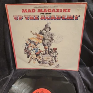 VARIOUS-Mad Magazine Up the Academy-SOUNDTRACK LP. 1980. NZ Press. EX/VG+. Rare+ - Picture 1 of 5