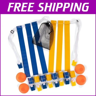 All-in-One Flag Football Game Set for 10 Players - Adjustable Belts Included - Image 1 of 4