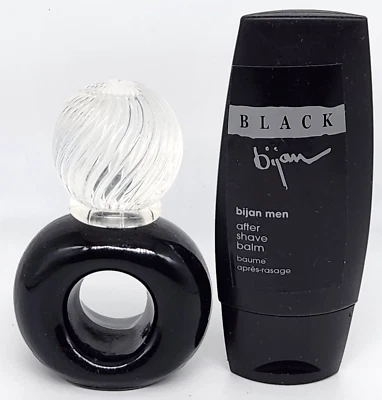Juego de 2 piezas Bijan Black para hombre eau de toilette spray 2,5 fl oz A/SH 3,3 fl oz Foto 1 de 4