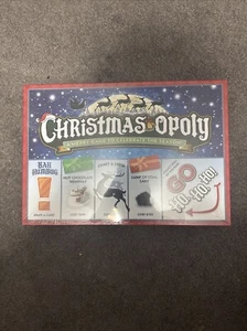 Christmas Opoly Board Game by Late for the Sky Complete Sealed! - Picture 1 of 2