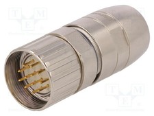 Steckverbinder: M23 Stecker PIN: 12 männlich Schraubklemme[1 st]