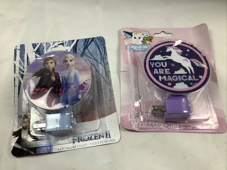 Disney Frozen II LED Night Light 120v for Indoor Use