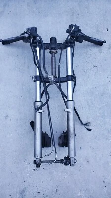 1991-1996 Fork Complete YAMAHA FJ 1200 FJ1200 Clipon Tree #4120 92 93 94 95 - Image 1 of 4