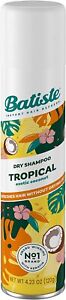 Dry SHAMPOO Batiste Instant Hair Refresh Volume,Tropical  200 ml FREE postage