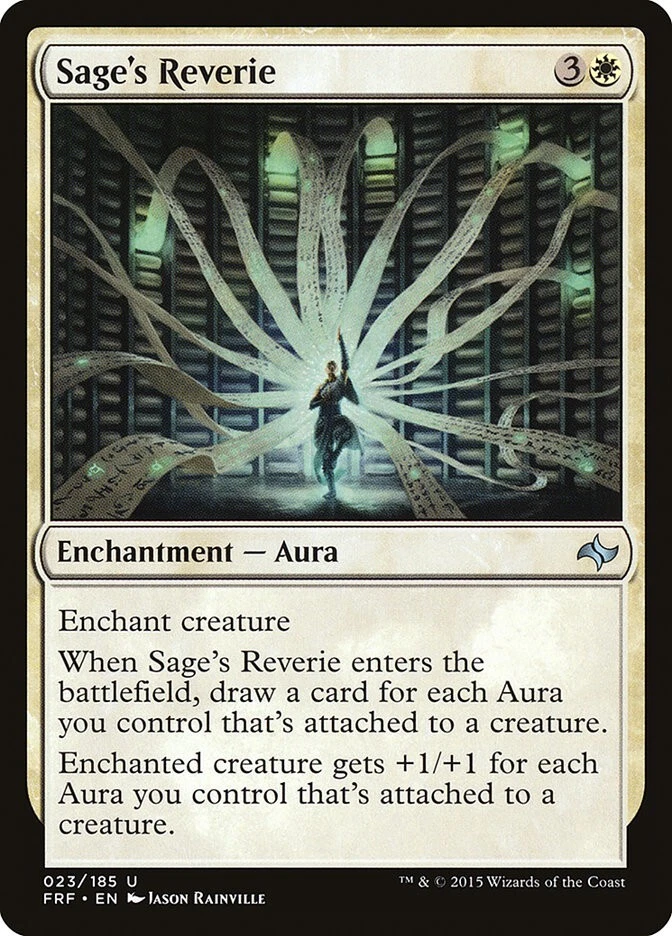 Fate Reforged Sage's Reverie MTG Magic the Gathering NM - Image 1 of 1