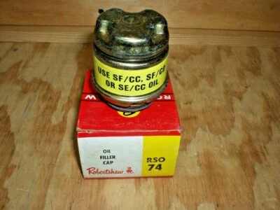 Cadillac Buick Oldsmobile 1978 1979 1978 1979 1980 tapa de llenado de aceite RSO 74 ¡Nuevo! Foto 1 de 2