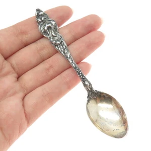 REED & BARTON 925 Sterling Silver Antique 1901 Les Six Fleurs Coffee Spoon - Picture 1 of 9