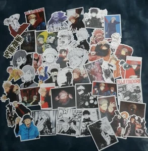 48 piezas Calcomanías de vinilo aleatorio Jujutsu Kaisen anime resistente al agua a prueba de intemperie - Imagen 1 de 5