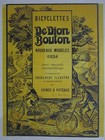 9/1924 PUB BICYCLETTE DE DION BOUTON PUTEAUX VELO BIKE ORIGINAL AD